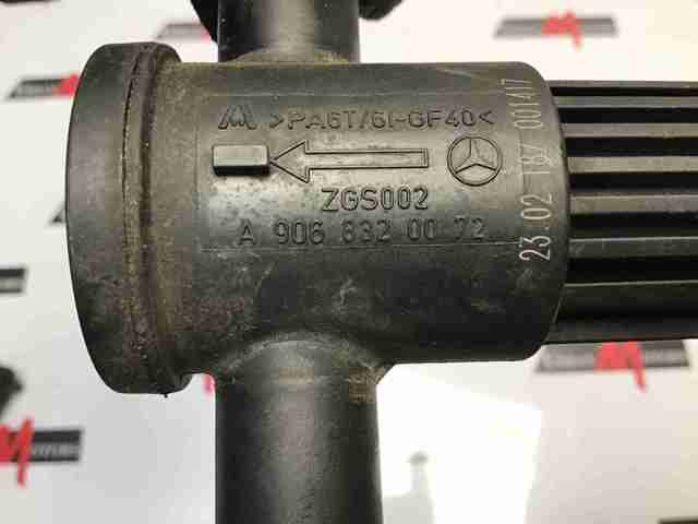 Válvula segura EGR, de recirculação dos gases A9068320072 Mercedes