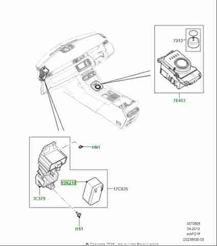 Bateria recarregável (PILHA) BJ3219G207CAA Land Rover