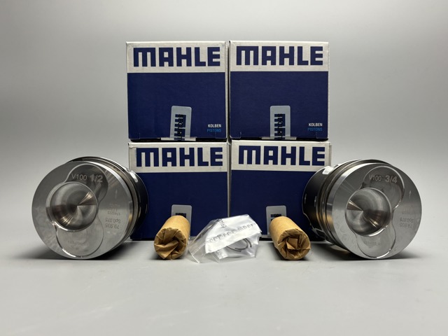 0308602 MAHLE Поршень в комплекте на 1 цилиндр, 2-й ремонт (+0,50) купить в Черновцы