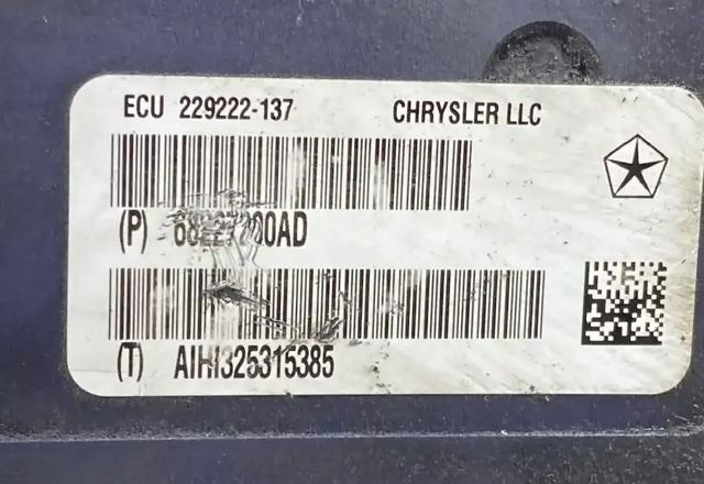 CHRYSLER 68227200AD в наличии Черкассы