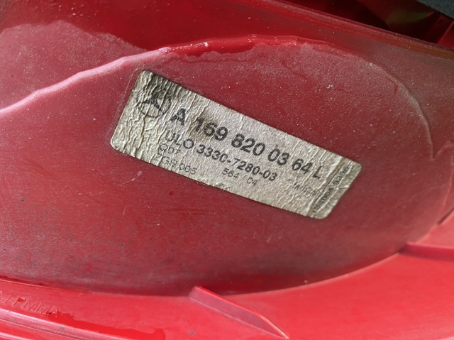 A1698200364 Фонарь задний левый купить Чернигов