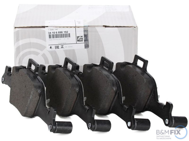 Колодки передние 34106898192 BMW