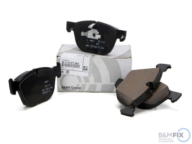 BMW 34116877653 Колодки тормозные передние дисковые в наличии Украина