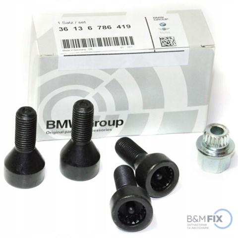 Болт колеса 36136786419 BMW