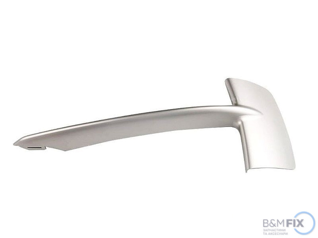 Молдинг решетки бампера переднего левый 51117303113 BMW