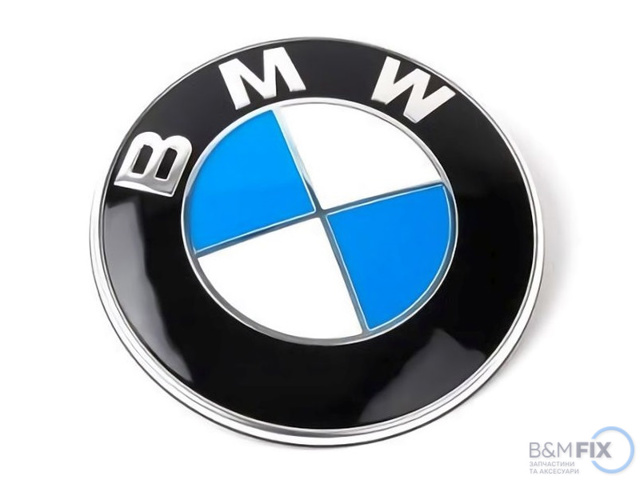 Фирменный значек капота 51148132375 BMW