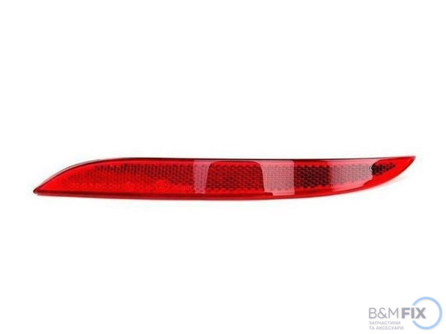 Левый отражатель бампера 63147183913 BMW