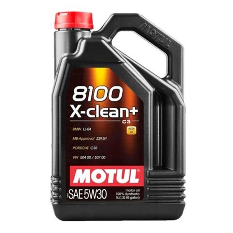 Motul 8100 x-clean+ 5w30 ll-04 (5l) 854751