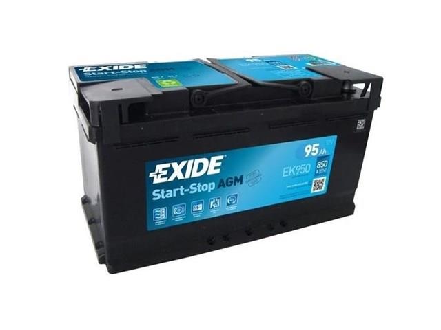Аккумулятор автомобильный Exide Micro-Hybrid AGM 95 А/ч 850 А B13 EK950
