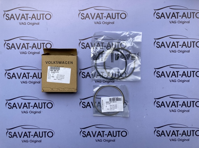 Комплект поршневых колец на 1 цилиндр, STD 06M198151 VAG