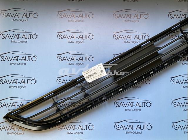 Решетка бампера переднего нижняя 51117338476 BMW
