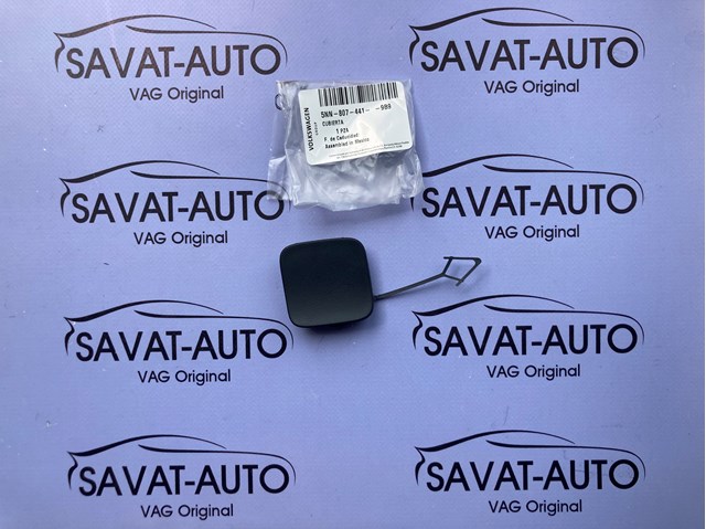 Заглушка бампера буксировочного крюка, задняя 5NN8074419B9 VAG