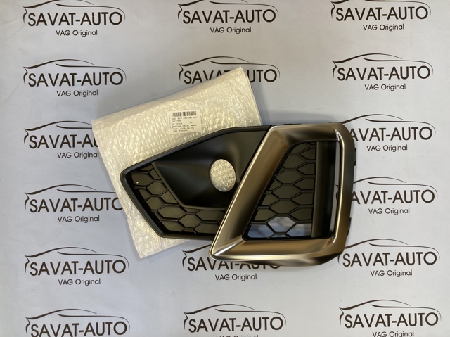  Решетка переднего бампера левая 8W0807681AK3Q7 VAG