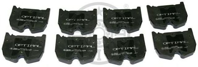 Тормозные колодки 12173 OPTIMAL