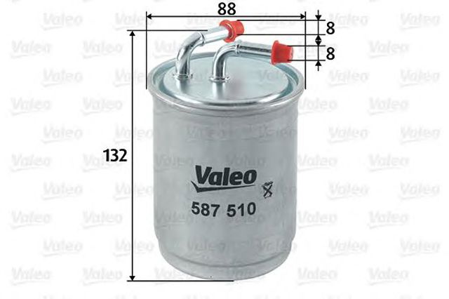Фильтр тонкой очистки топлива 587510 VALEO