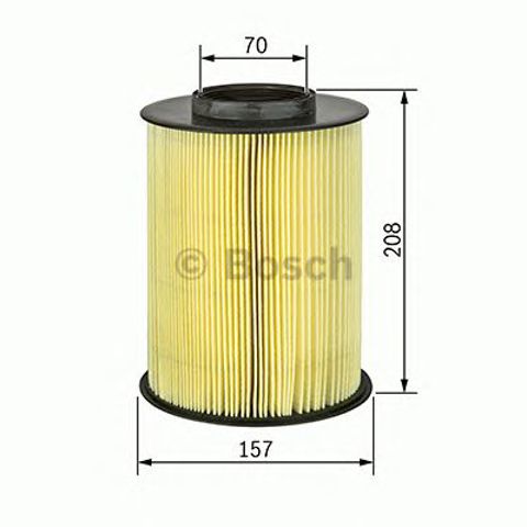 Элемент воздушного фильтра F026400492 BOSCH