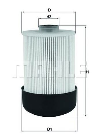 Фильтр топлива KX33822D MAHLE
