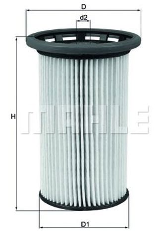 KX342 MAHLE Фильтр топливный купить в Ровно
