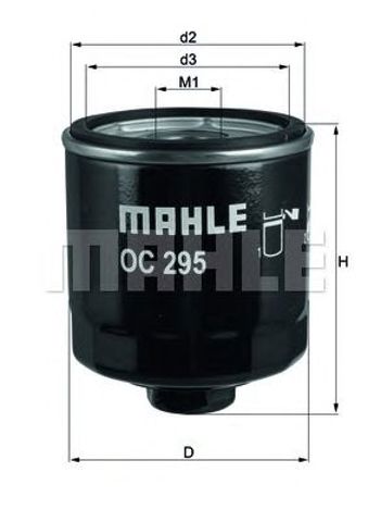 Фильтр центробежный очистки масла OC295 MAHLE