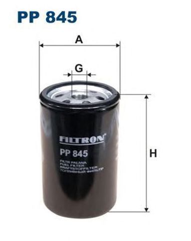 Топливный фильтр PP845 FILTRON