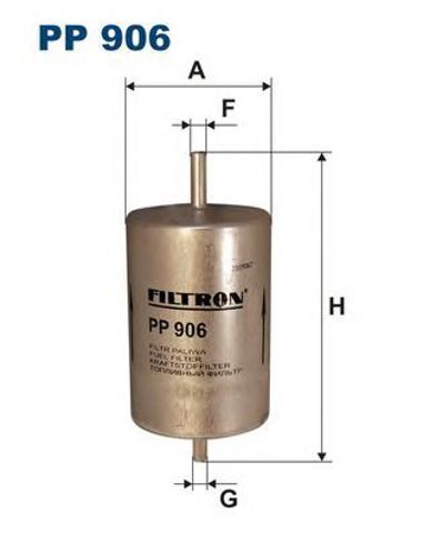 Фильтр-отстойник топлива грубой очистки PP906 FILTRON