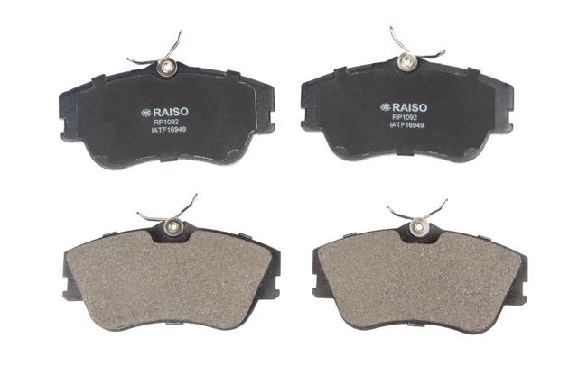 Колодки тормозные передние дисковые RP1092 RAISO