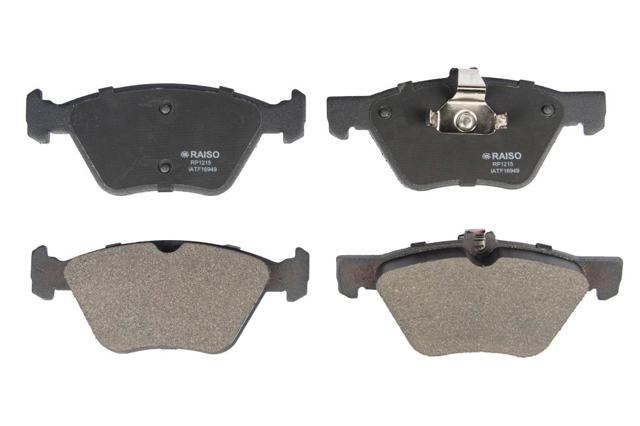 Колодки тормозные передние дисковые RP1215 RAISO