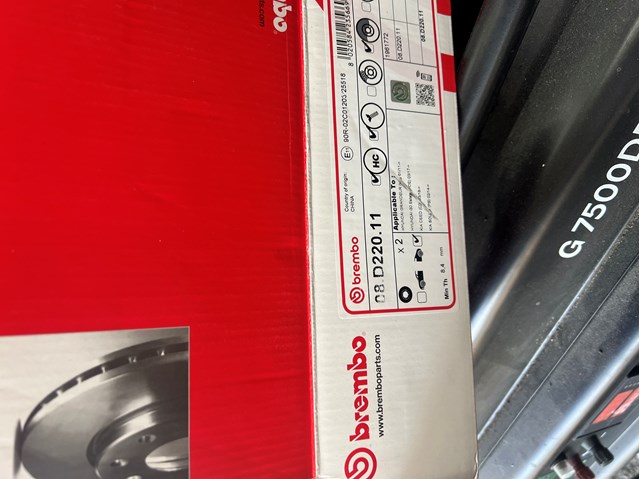 08D22011 BREMBO Диск тормозной задний купить в Львов