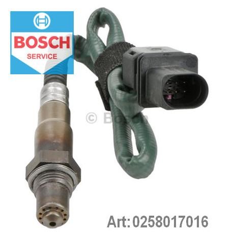 BOSCH 0258017016 Датчик кислорода до катализатора в наличии Полтава