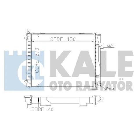 KALE 361900 Радиатор в наличии Киев