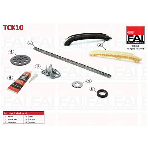 TCK10 FAI Цепь ГРМ, комплект купить в Ирпень