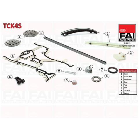 TCK4S Цепь ГРМ, комплект купить Кривой Рог