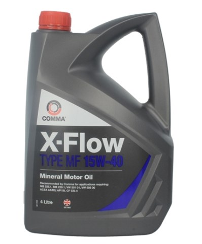 Масло моторное x-flow (4l) 15w40 api cf XFLOWMF15W40MIN4L