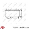 Радиатор 1640027060 TOYOTA