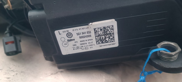 5G1941033 VAG Левая фара купить в Кривой Рог