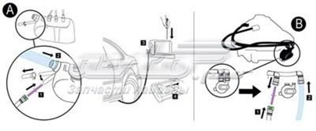 Fluido para a limpeza de filtros de fuligem 9409736980 Fiat/Alfa/Lancia