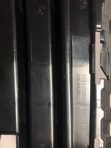 51117338513 Решетка бампера переднего левая нижняя купить Николаев