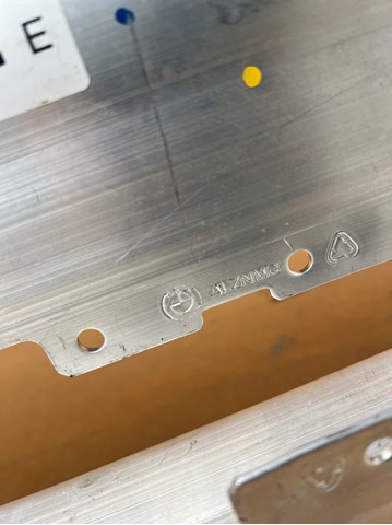 51117385288 Усилитель бампера переднего купить Ужгород