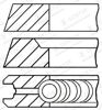 Поршневые кольца на 1 цилиндр, STD 0850180000 GOETZE