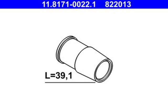Ремкомплект направляющей тормозного суппорта 11.8171-0022.1