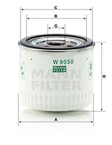 Фильтр масляный W 9050