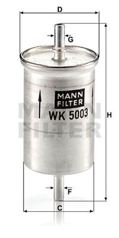 Топливный фильтр WK 5003