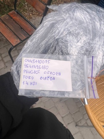 0445110075 PEUGEOT Топливные форсунки купить в Тернополь
