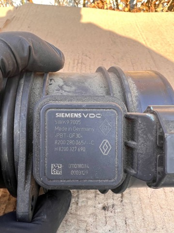 5WK97005 RENAULT Датчик потока (расхода) воздуха, расходомер M.A.F. - (Mass Airflow) купить в Черкассы