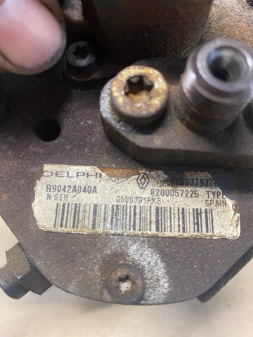 RENAULT 8200057225 ТНВД в наличии Сумы