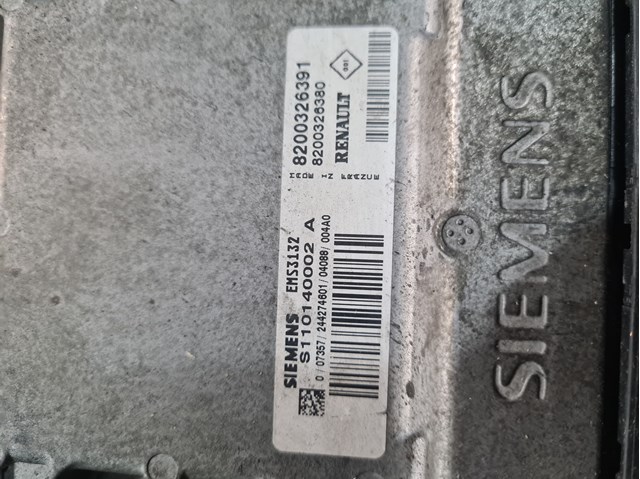 RENAULT 8200326391 Модуль управления (ЭБУ) двигателем в наличии Тернополь