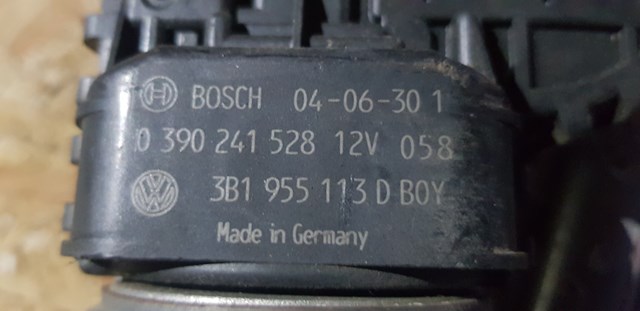 Мотор стеклоочистителя лобового стекла Фольксваген Пассат B5