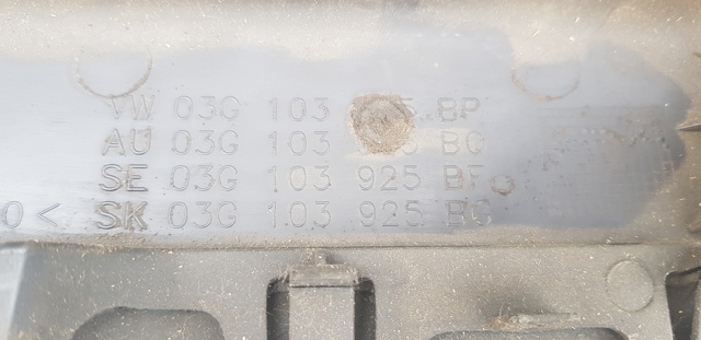 VAG 03G103925BF Крышка двигателя в наличии Чернигов
