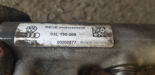 03L130089 Распределитель топлива (рампа) купить Чернигов