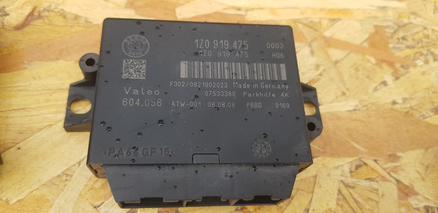 Модуль (блок ЭБУ) управления парктроником 1Z0919475 VAG